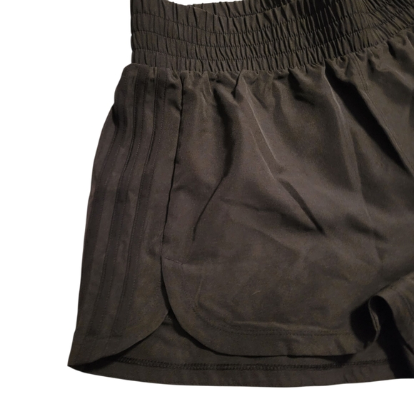 adidas Women's Pacer Training 3-Stripes Woven High-Rise 3" Shorts - Picture 3 of 10